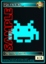 Sliver Token – Custom: Space Invaders Blue